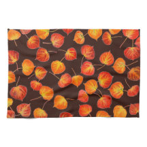 Colorful Autumn Quaking Aspen Leaves