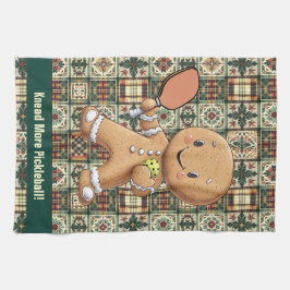 Pano De Prato Conheça mais Pickleball! texto personalizado