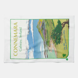 Pano De Prato Connemara, Galway Poster Tea Towel