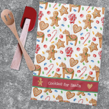 Cookies de Natal para Papais noeis Brancos