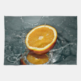Pano De Prato Cor de laranja positiva suculenta para o humor vit