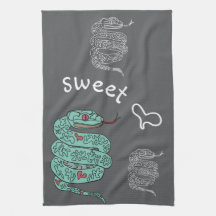 Coração Doce Cobra Negro