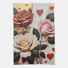 Corações e Rosas opulentos