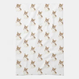Pano De Prato Corgi (Vermelho)