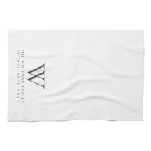 Cozinha Elegante de Monograma da Família