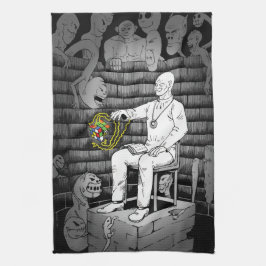 Pano De Prato Cúbica Escura