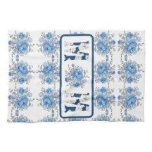 Dia de as mães Blue Floral Mãe