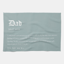 Pano De Prato Dusky Blue Dictionary Definition Custom Gift