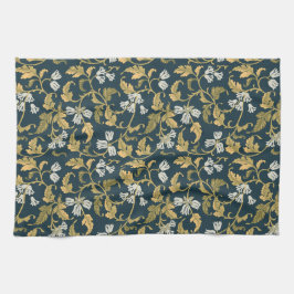 Pano De Prato Elegância Botânica Vintage