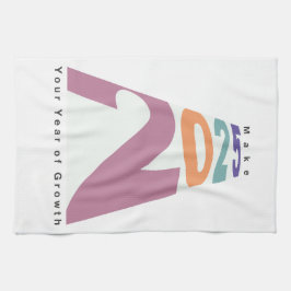 Pano De Prato Faça de 2025 seu ano de crescimento