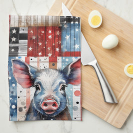 Pano De Prato Fazenda de Porcos Americano