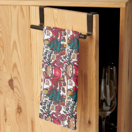 Pano De Prato Feliz Natal - Férias Festivas