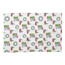 Feriado dos Papais noeis Tea Towel