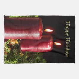 Pano De Prato Feriados de inverno da Celebração de Natal nas Vel