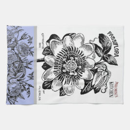 Pano De Prato Flor de Paixão Antiquado - Escolha do Travão de Te