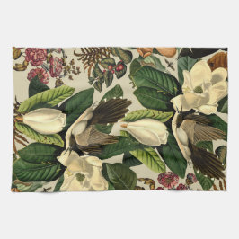 Pano De Prato Floral E Aves Xxi-ii