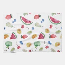 Pano De Prato frutas coloridas de verão