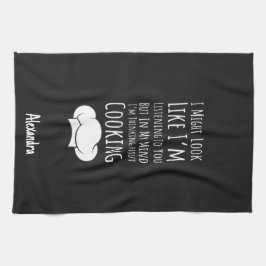 Pano De Prato Funny Cooking Gifts Chefs Cooks Men Women Custom