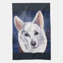 GERMAN SHEPHERD BRANCO