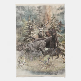 Pano De Prato German Wirehaired Pointer