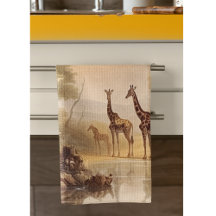 Girafas botânicas, personalizáveis