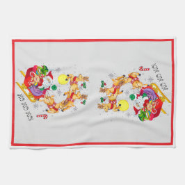 Pano De Prato Ho Ho Ho! Kitchen Towels