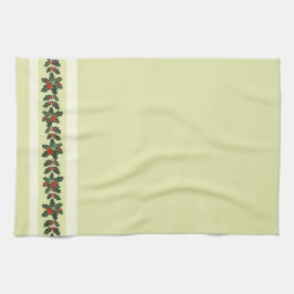 Pano De Prato Holly para o Natal