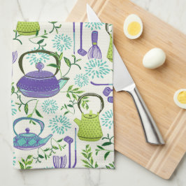 Pano De Prato Japanese Green Teapot Design