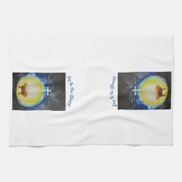 Pano De Prato Kitchen Towel "Joy to the World"