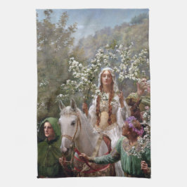Pano De Prato Legendary Queen Guinevere (by John Collier)