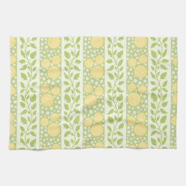 Pano De Prato Lemony Vines Kitchen Towel