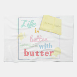 Pano De Prato Life is better with butter - Buchcover