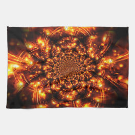 Pano De Prato Luzes brilhantes Douradas