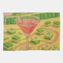 Mahjong Chic Pintura Coquetel 