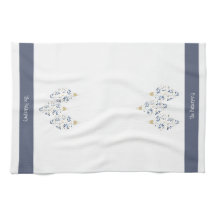 Marinho Elegante e Ornamento de Feriado por Aquare