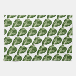 Pano De Prato Monstera Albo Botanical Kitchen Towel