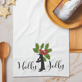 Pano De Prato Natal Fofo Engraçado Pinguim Natal