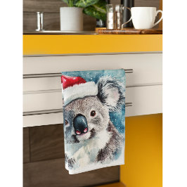 Pano De Prato Natal Koala, personalizável