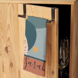 Pano De Prato Nome Personalizado do Boho