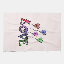 Pano De Prato O amor voa alto