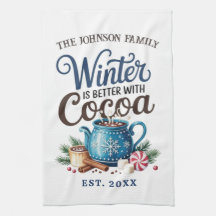 O Inverno é Melhor Com o Nome da Família Cocoa