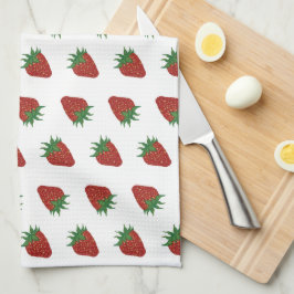 Pano De Prato Padrão de Fruta doce de morango