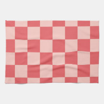 Padrão de Gingham Vermelhos Rosa Verificado