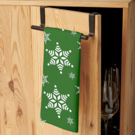 Pano De Prato Padrão do Floco de Neve, Flocos de Neve Brancos, N