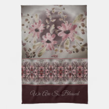 Padrão Floral de Aquarela