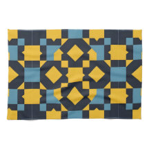 Padrão Geométrico de abstrato com Cores Vibrantes