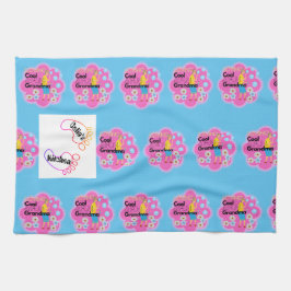 Pano De Prato Padrão retroativo de casa da vovó