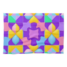 Padrões Abstrato geométricos coloridos