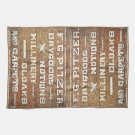 Pano De Prato Parede Pintada - Sinal Antigo da Loja