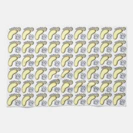 Pano De Prato Pé de Bebê